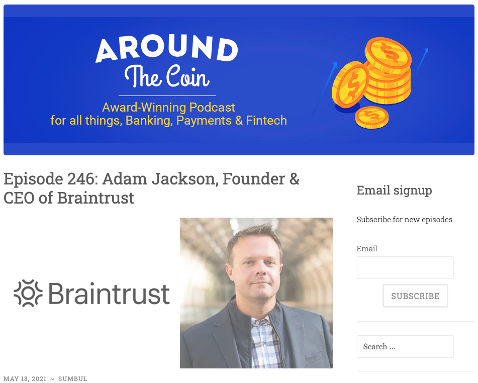 Braintrust All Hands May 20 2021 Adam on Around the Coin