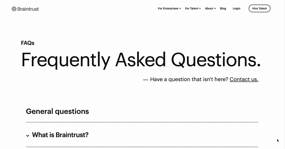 Braintrust All Hands May 27 2021 FAQ