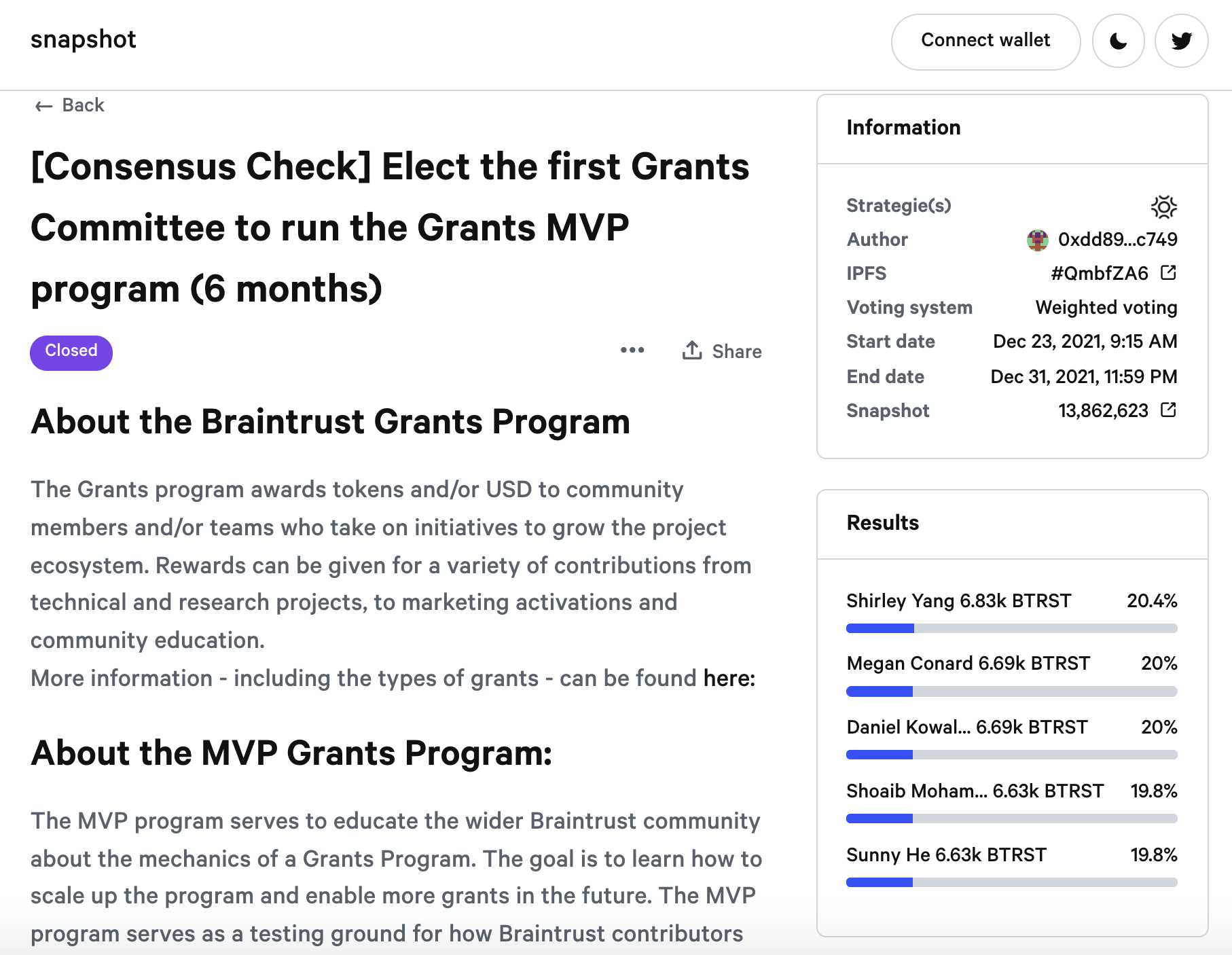 Braintrust Growth Report 31 Snapshot for Network Infrastructure-1