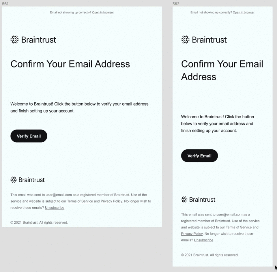 Braintrust Product Emails