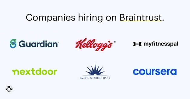 Companies hiring on Braintrust (2)