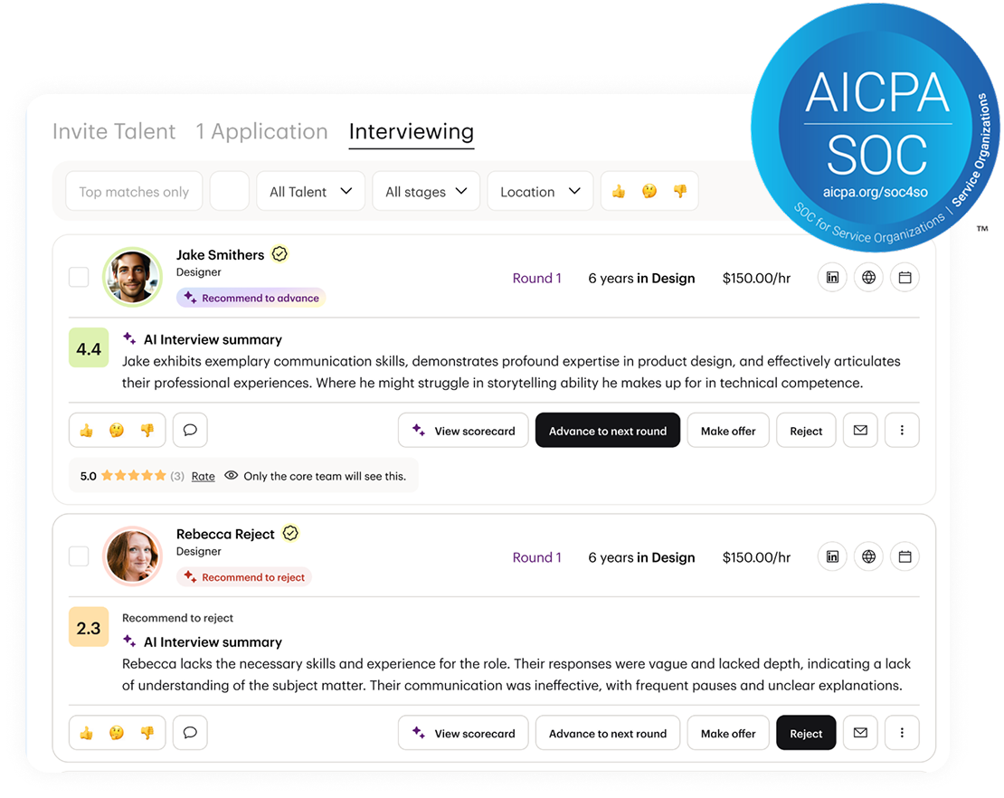 Built for Enterprise. Compliance, Privacy & Fairness