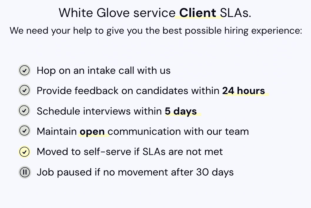 White Glove Service